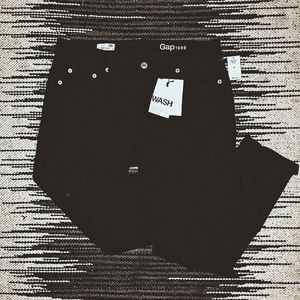GAP distressed “girlfriend” jeans